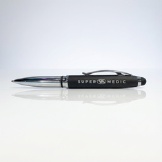 Crayon lumineux PERL SuperMedic format stylo pour examen pupillaire en premiers secours