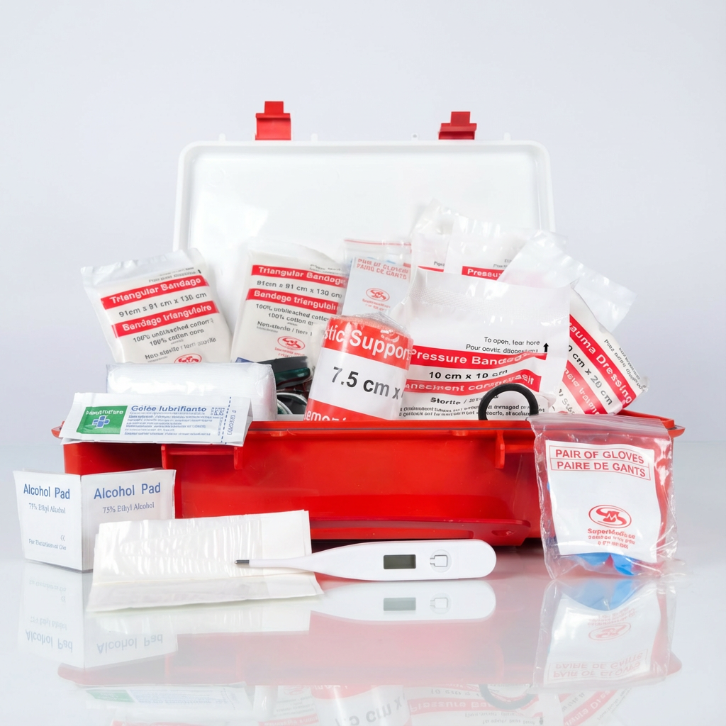 Trousse de premiers secours milieu de garde