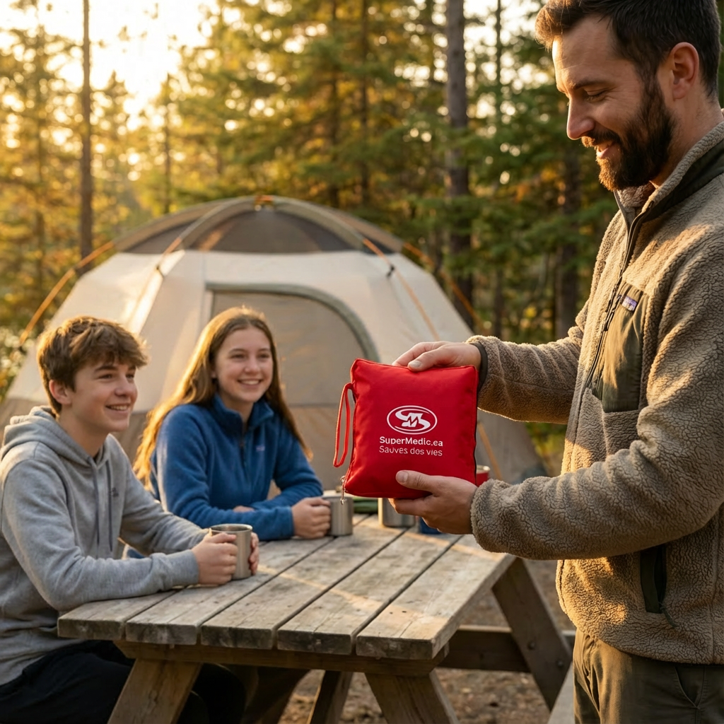 Trousse de premiers secours pour familles