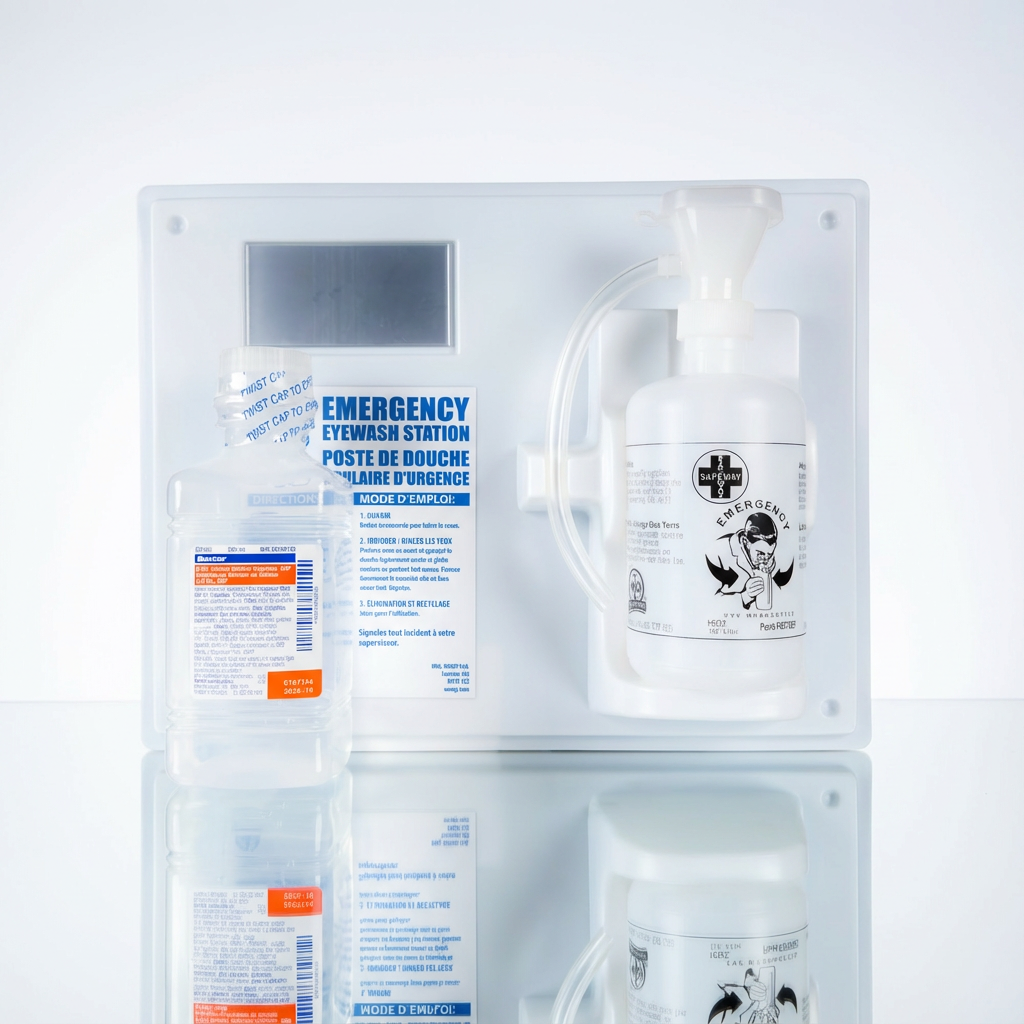 Ensemble douche oculaire