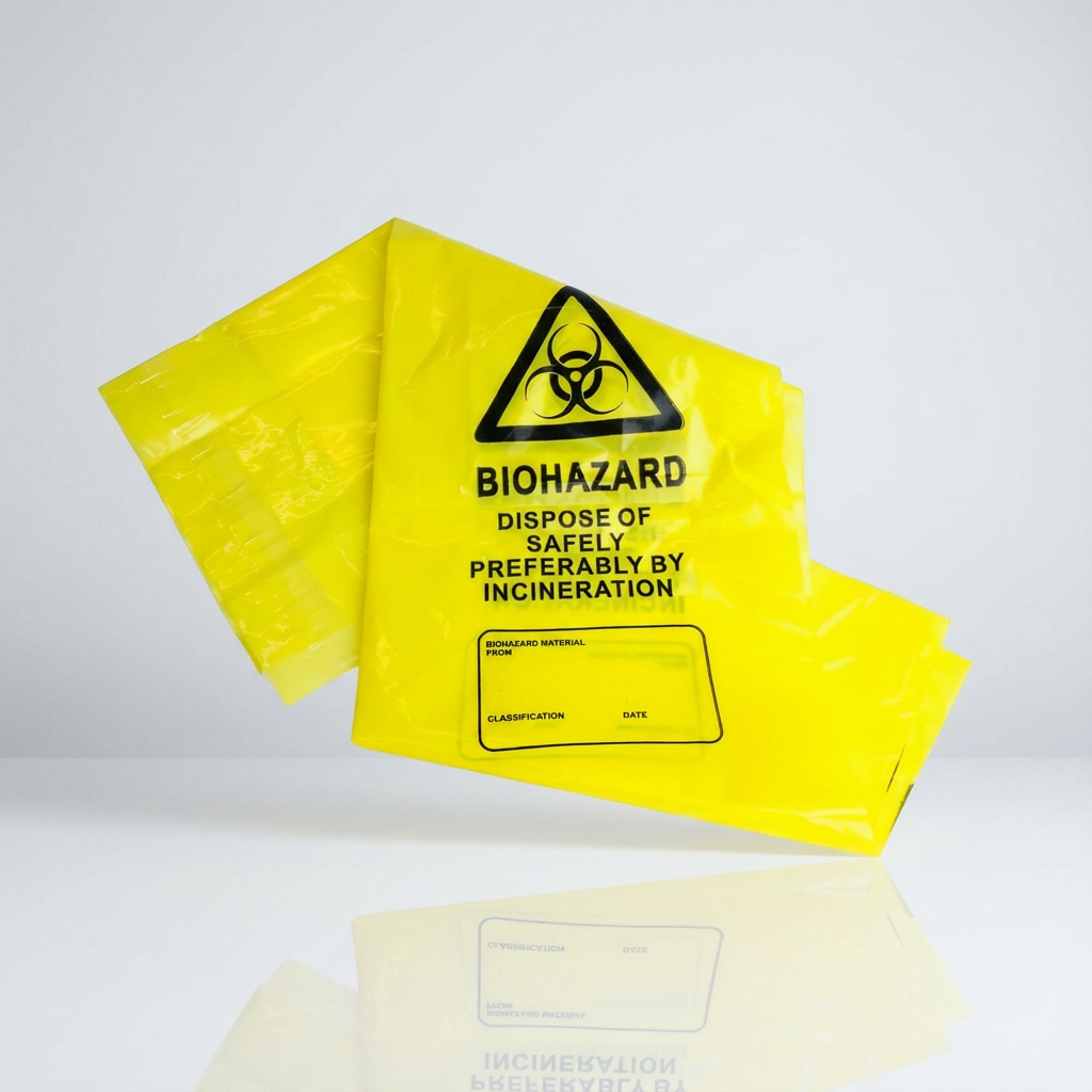 Sac pour déchets bio-médicaux  paquet de 3