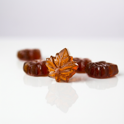 Bonbons glycémiques érable SuperMedic sirop érable pur gestion glycémie alternative naturelle dextrose
