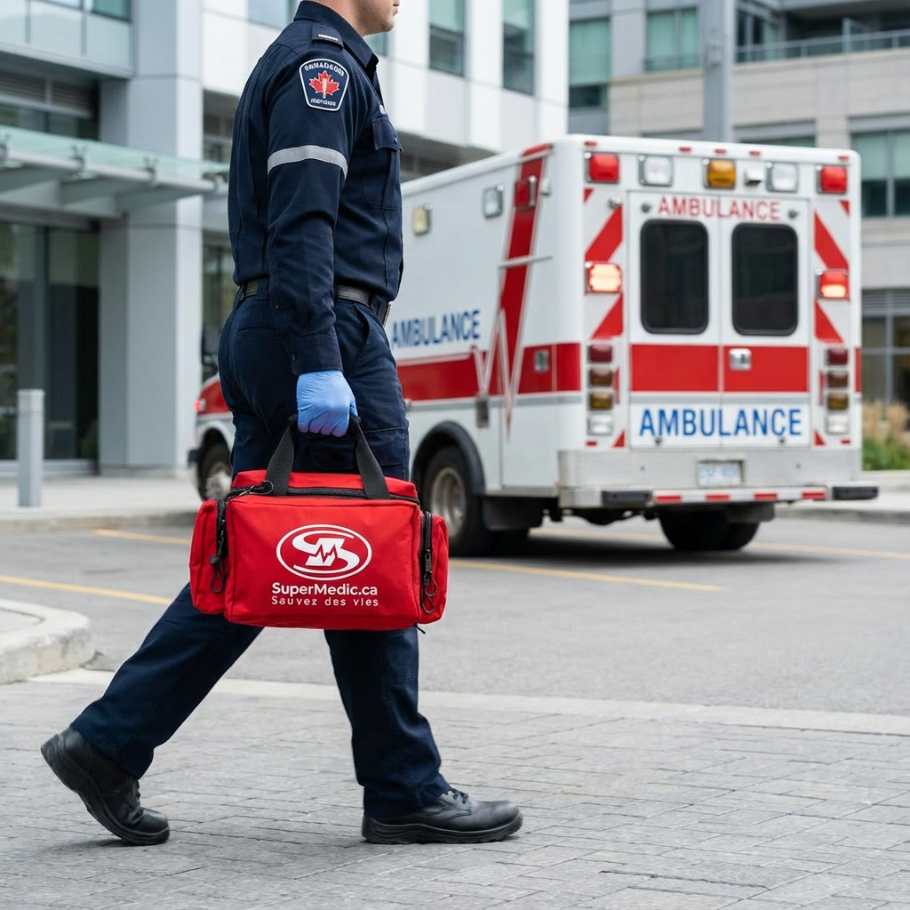 Trousse paramédicale en nylon