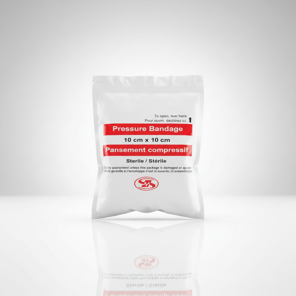 Bandage compressif 4''