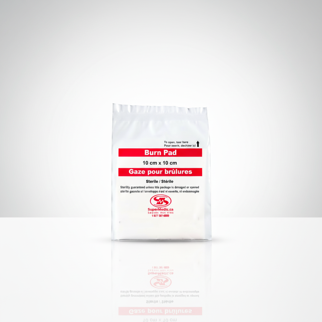 Pansement en téflon pour brûlures