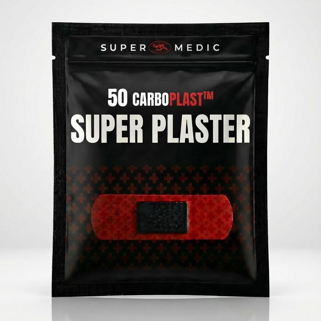 Super Plasters CarboPlast (TM) - SuperMedic