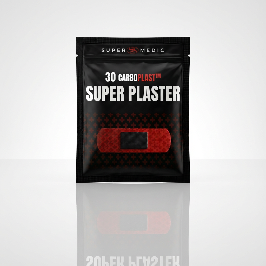 Super Plasters CarboPlast (TM) - SuperMedic
