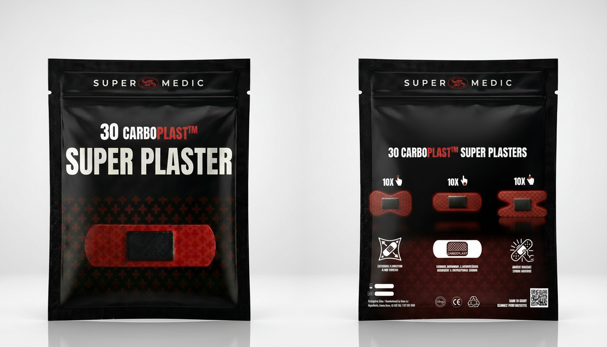 Super Plasters CarboPlast (TM) - SuperMedic