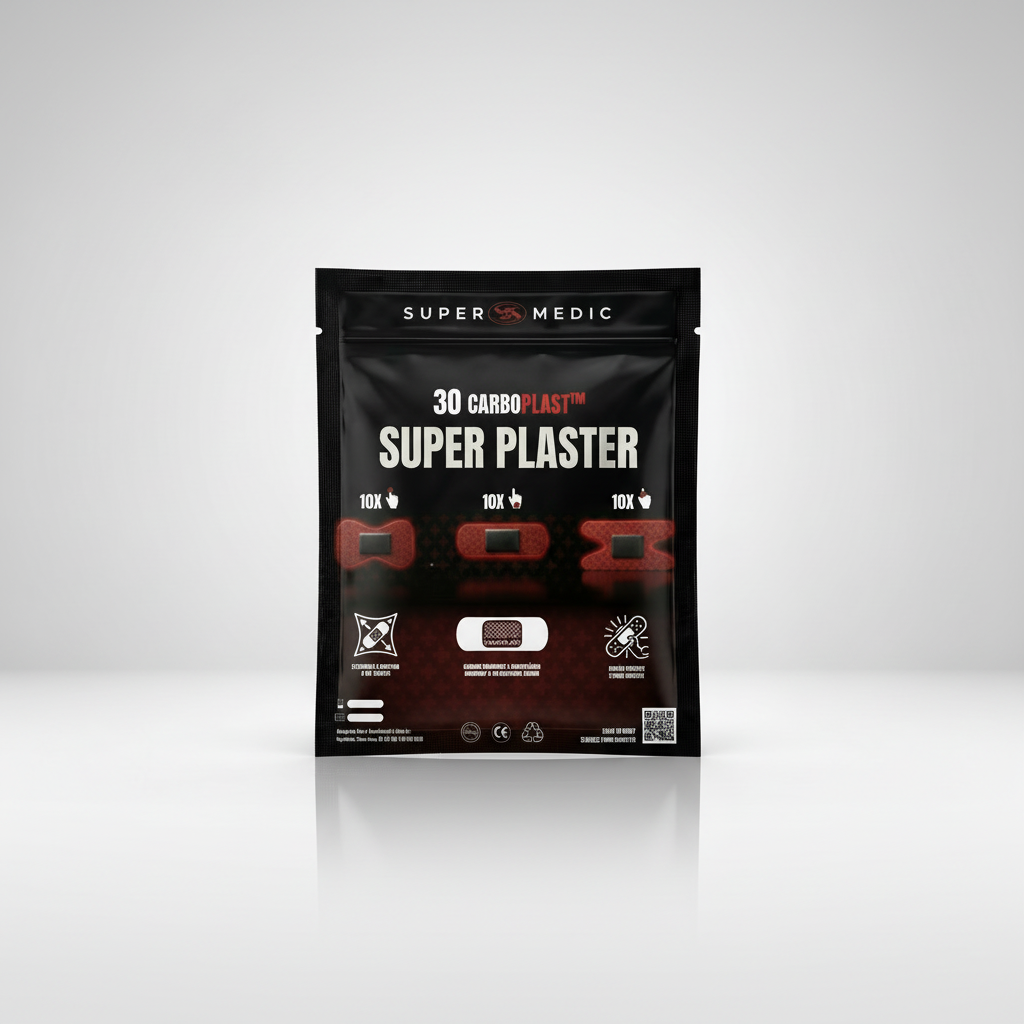 Super Plasters CarboPlast (TM) - SuperMedic