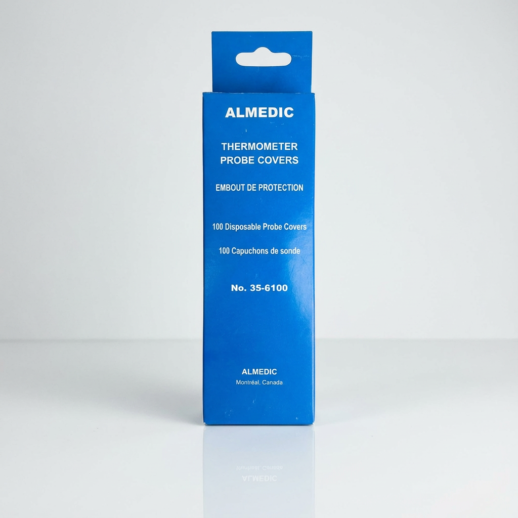 Embouts de thermomètre jetables stériles usage unique SuperMedic boîte de 100