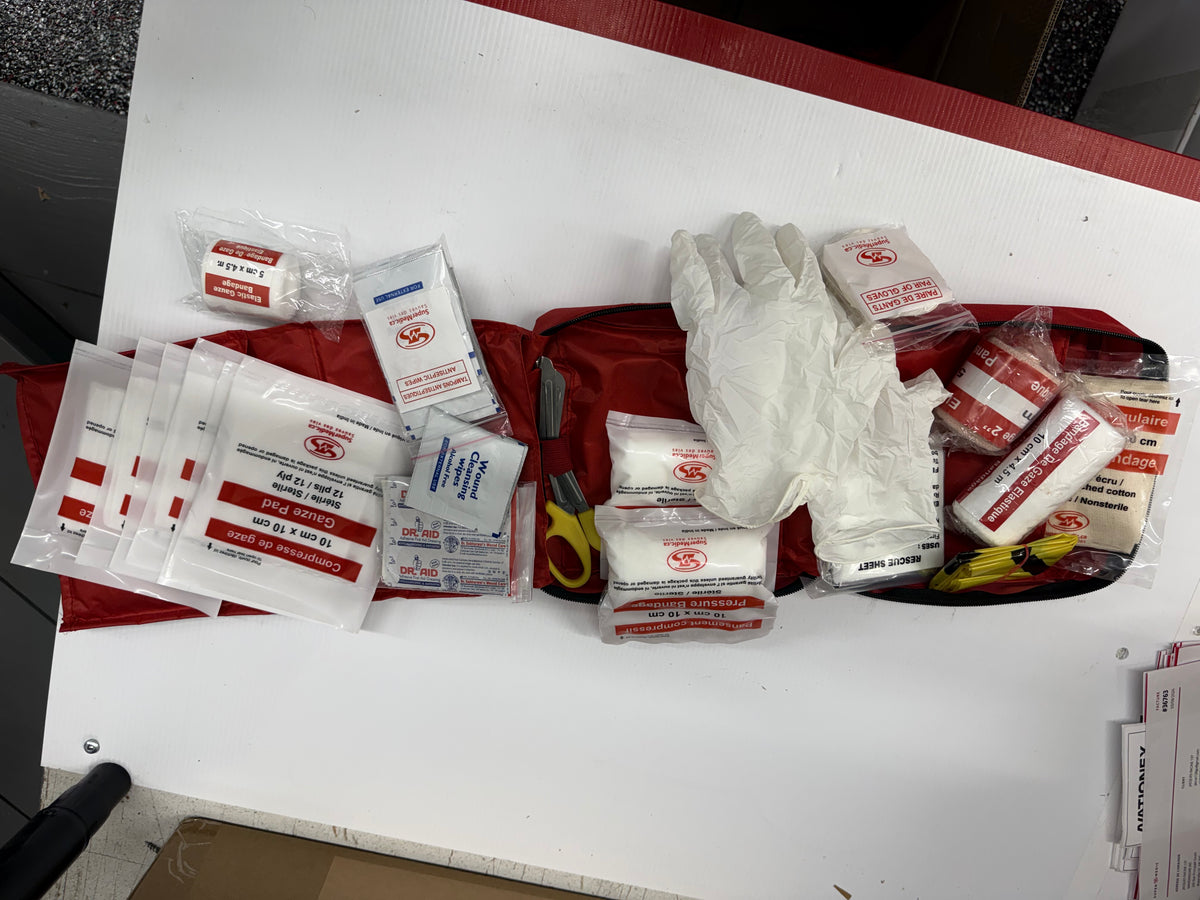 Trousse premiers soins sac banane vide portable secouriste evenement chantier - image 3 | SuperMedic