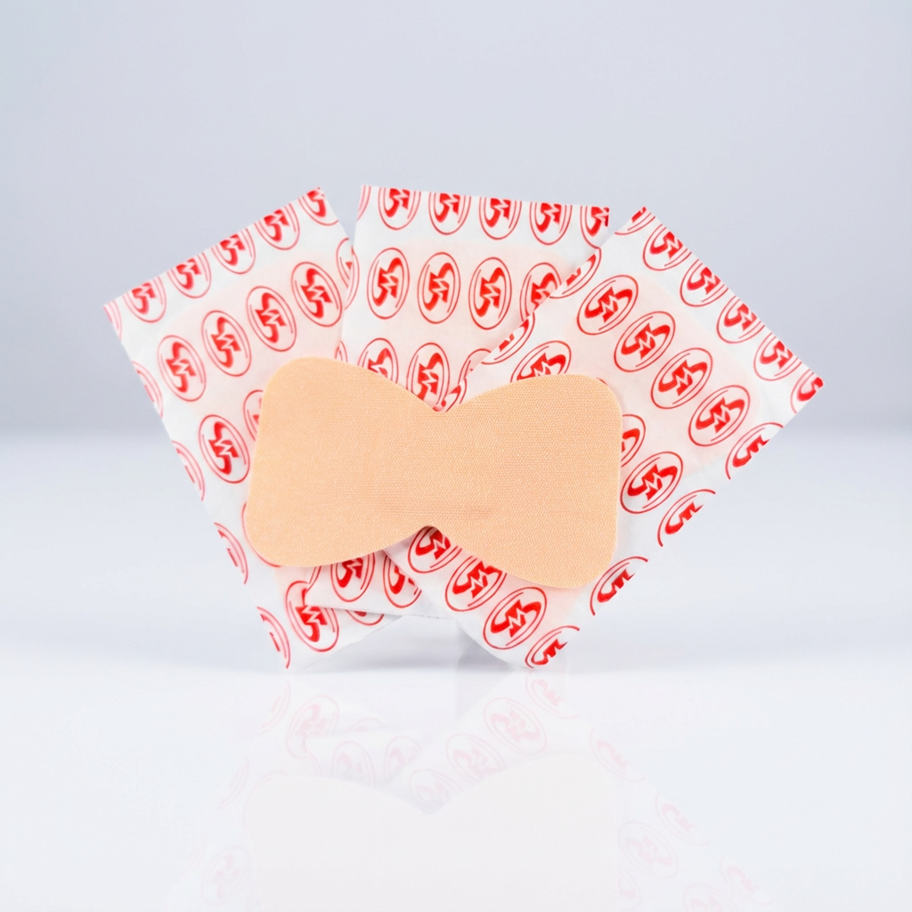 Pansement bout de doigt forme papillon SuperMedic - boîte de 100 unités pour premiers soins
