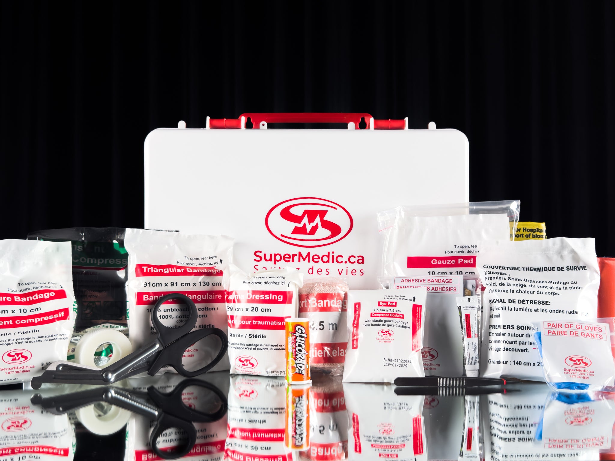 Trousse de premiers secours intermédiaire