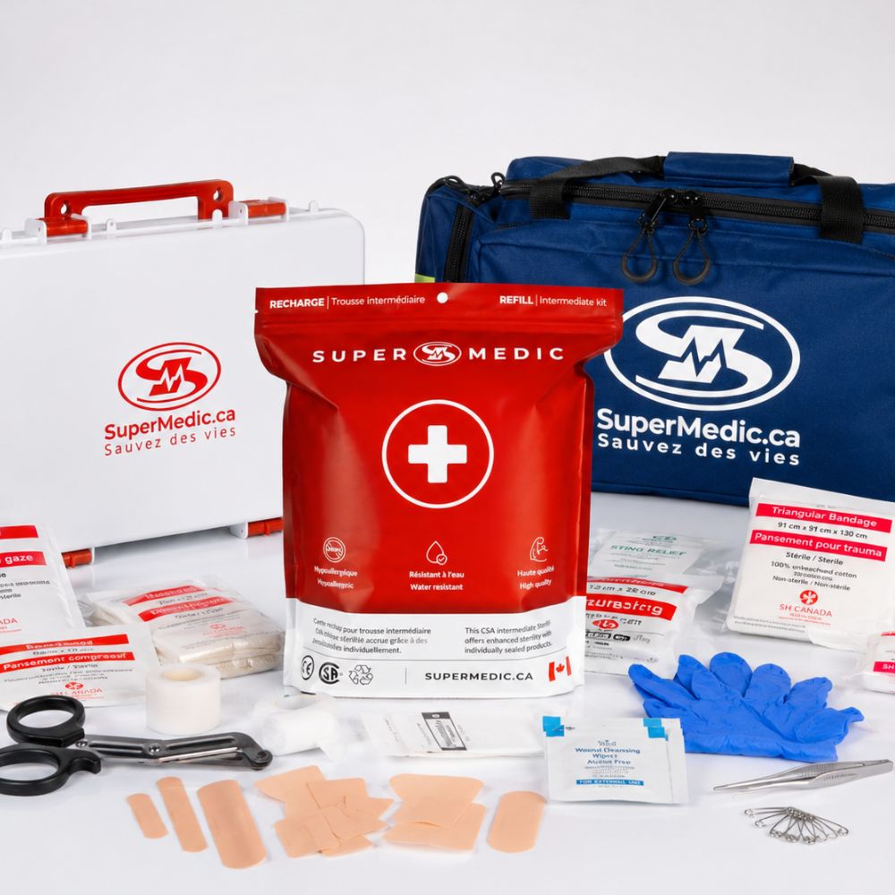 recharge trousse de secours entreprise CSA

