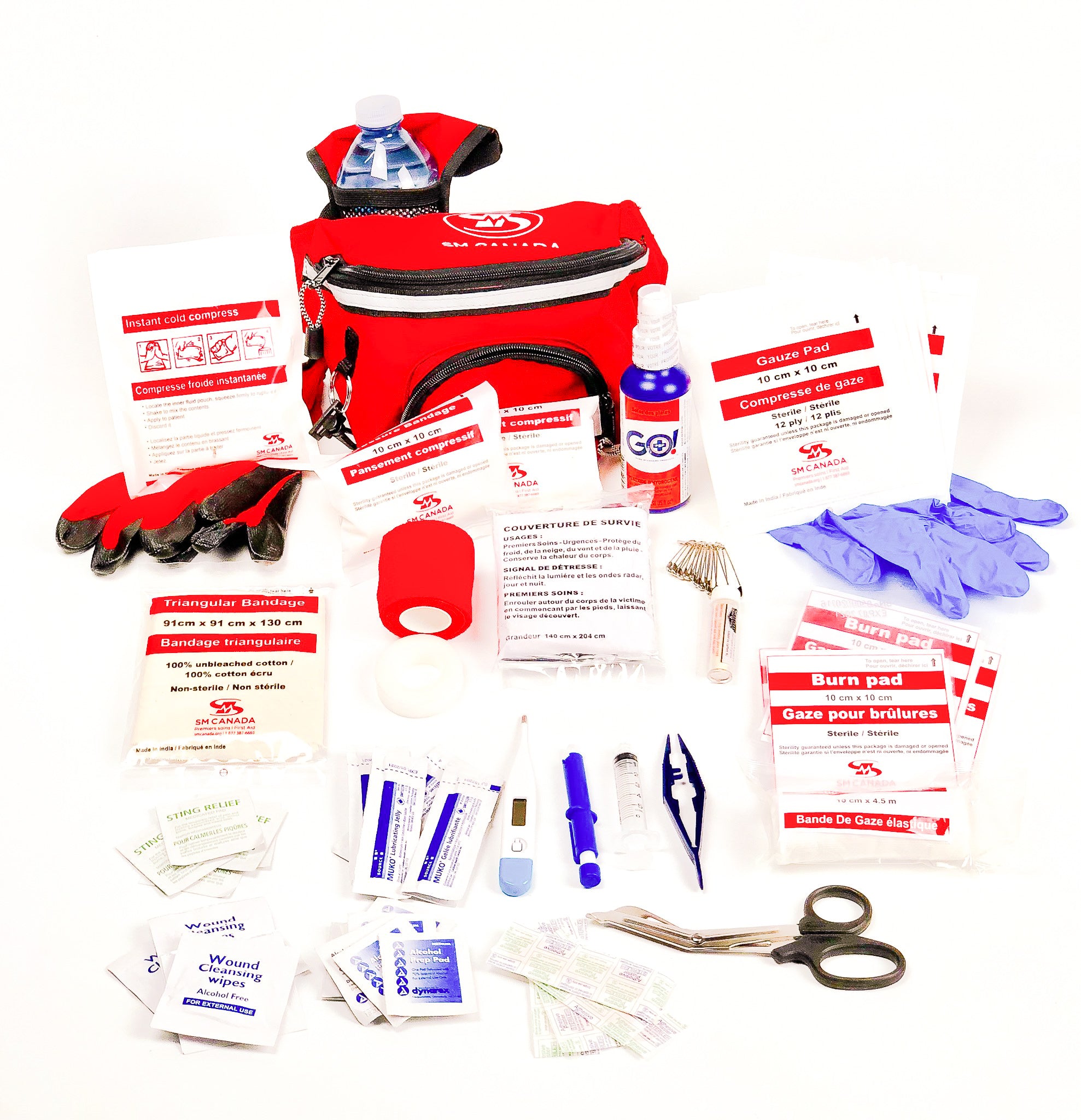 Ensemble de premiers soins animaux de compagnie